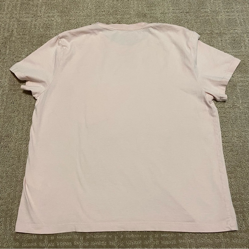 {Everlane} The Box-Cut Tee in Essential Cotton | Light Peach ~ Size Medium - Picture 2 of 15